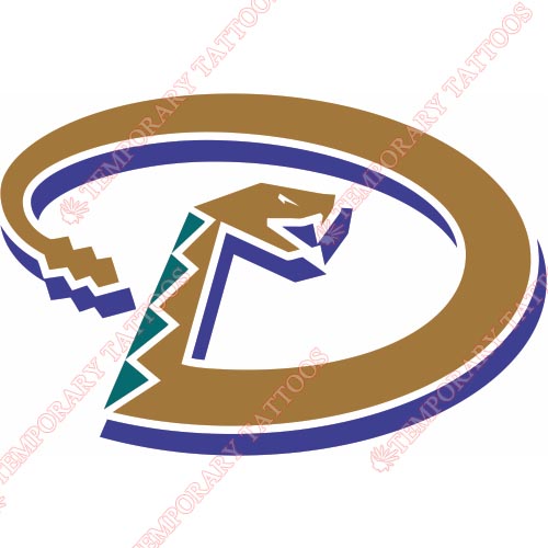 Arizona Diamondbacks Customize Temporary Tattoos Stickers NO.1383